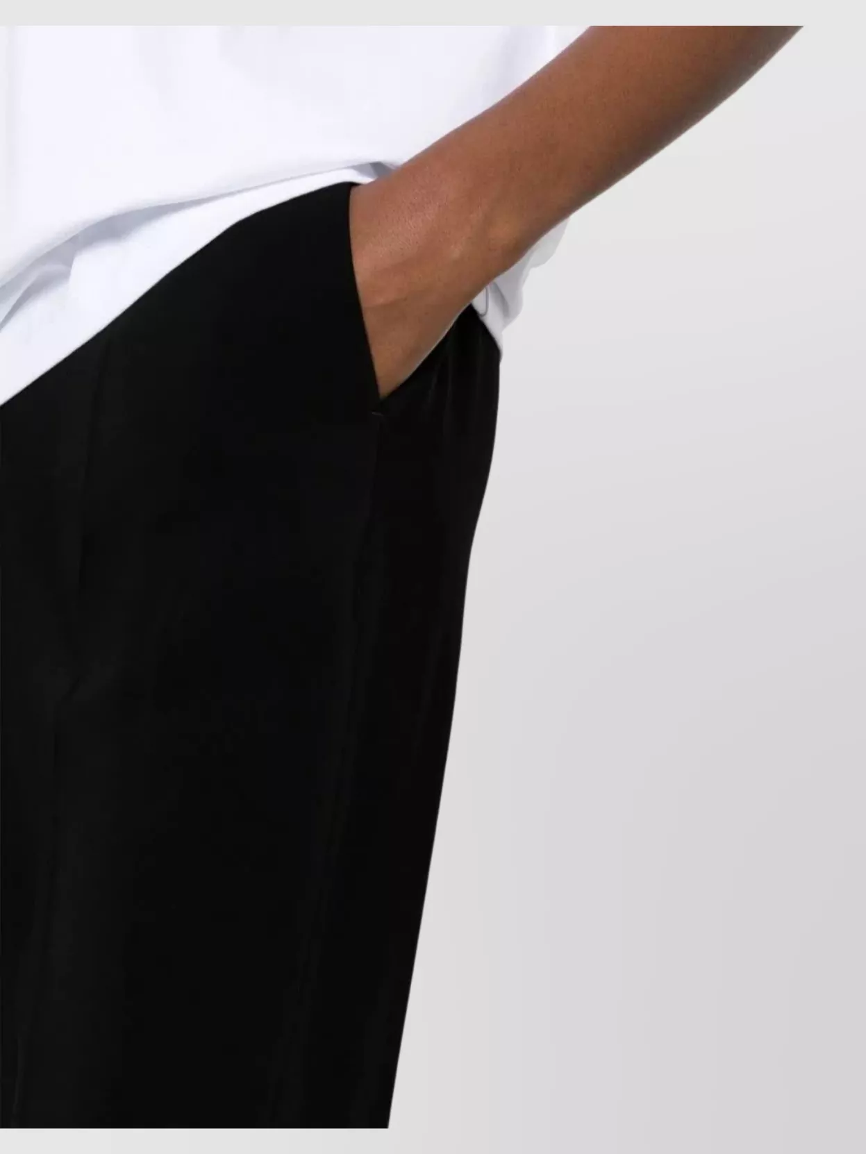 Stella Mccartney Iconic Elastic Waistband Ribbed Cuffs