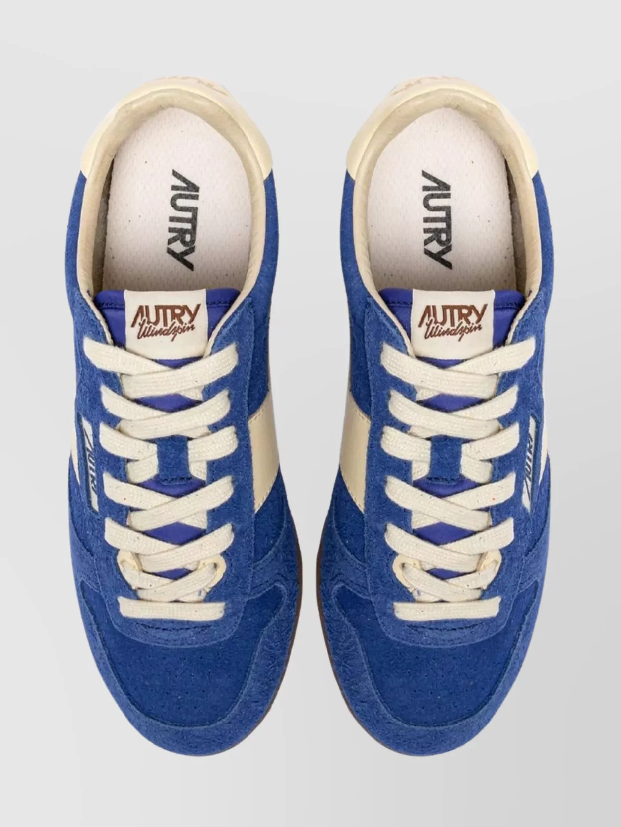 Autry Windspin Low Suede Leather Sneakers