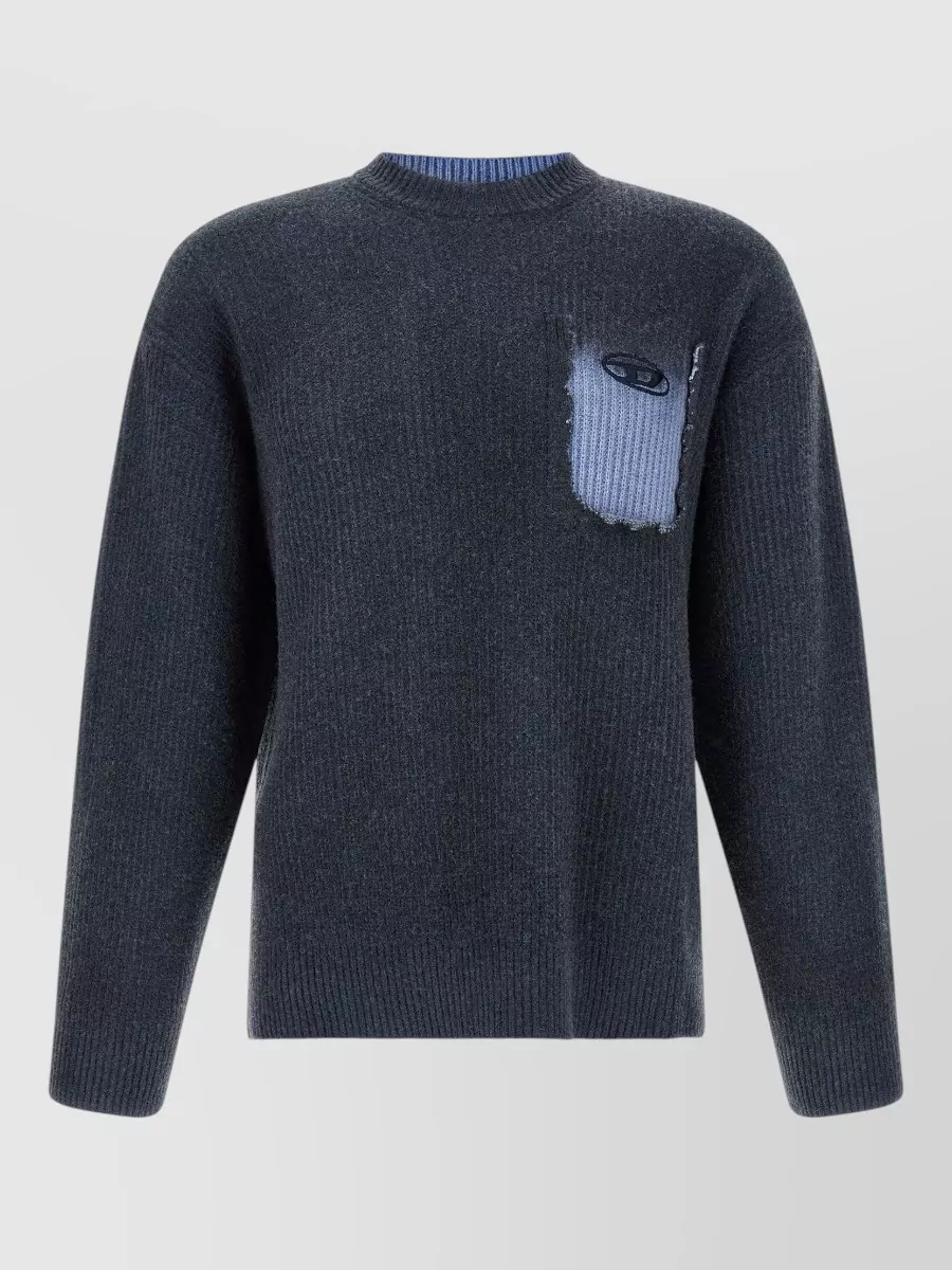 Diesel ribbed wool jumper