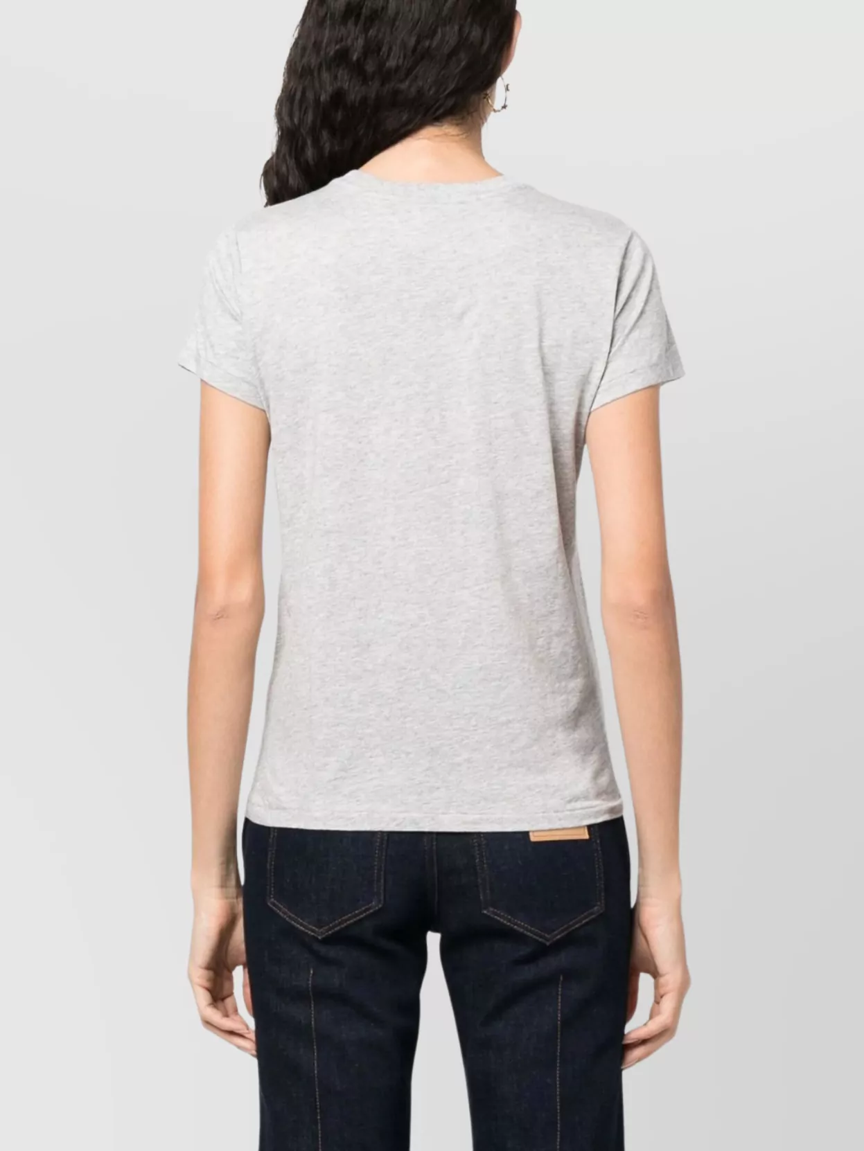 Ralph Lauren Pony Logo Crew Neck T-shirt In White
