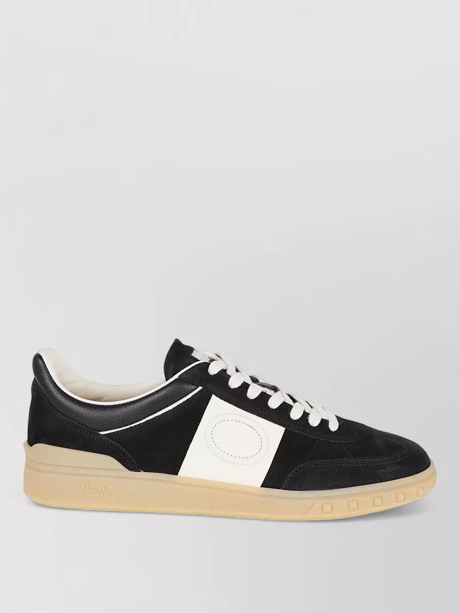 Valentino Garavani Leather Low-Top Sneakers
