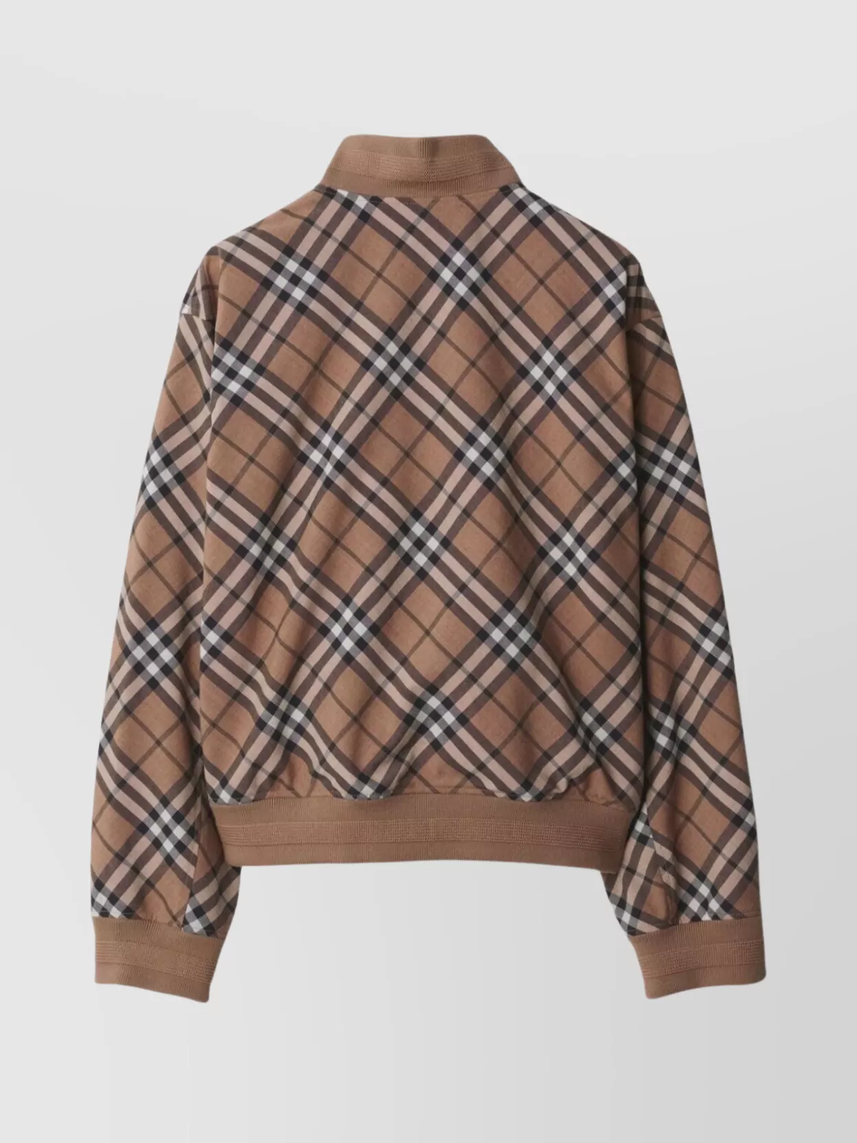 Burberry Wool Blend Harrington Jacket