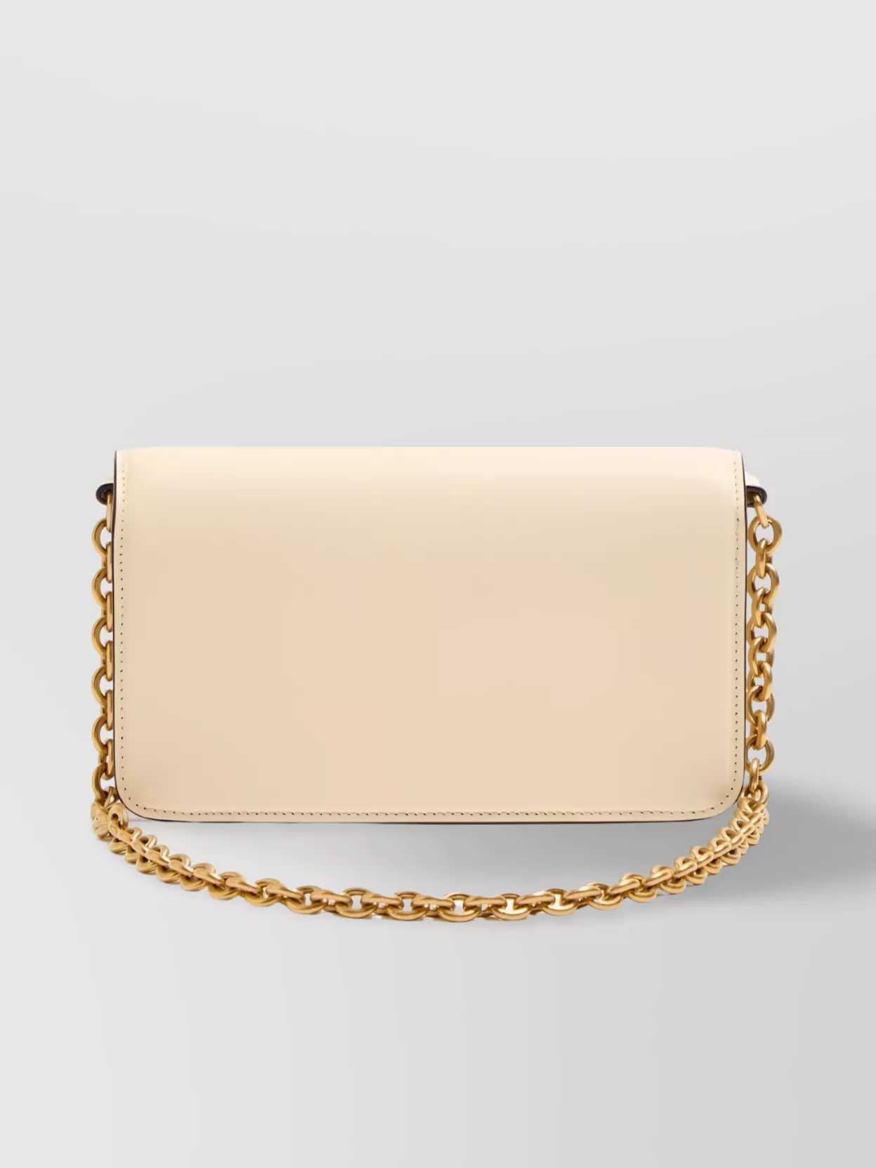 Valentino Garavani Small Leather Clutch With Adjustable Chain Strap