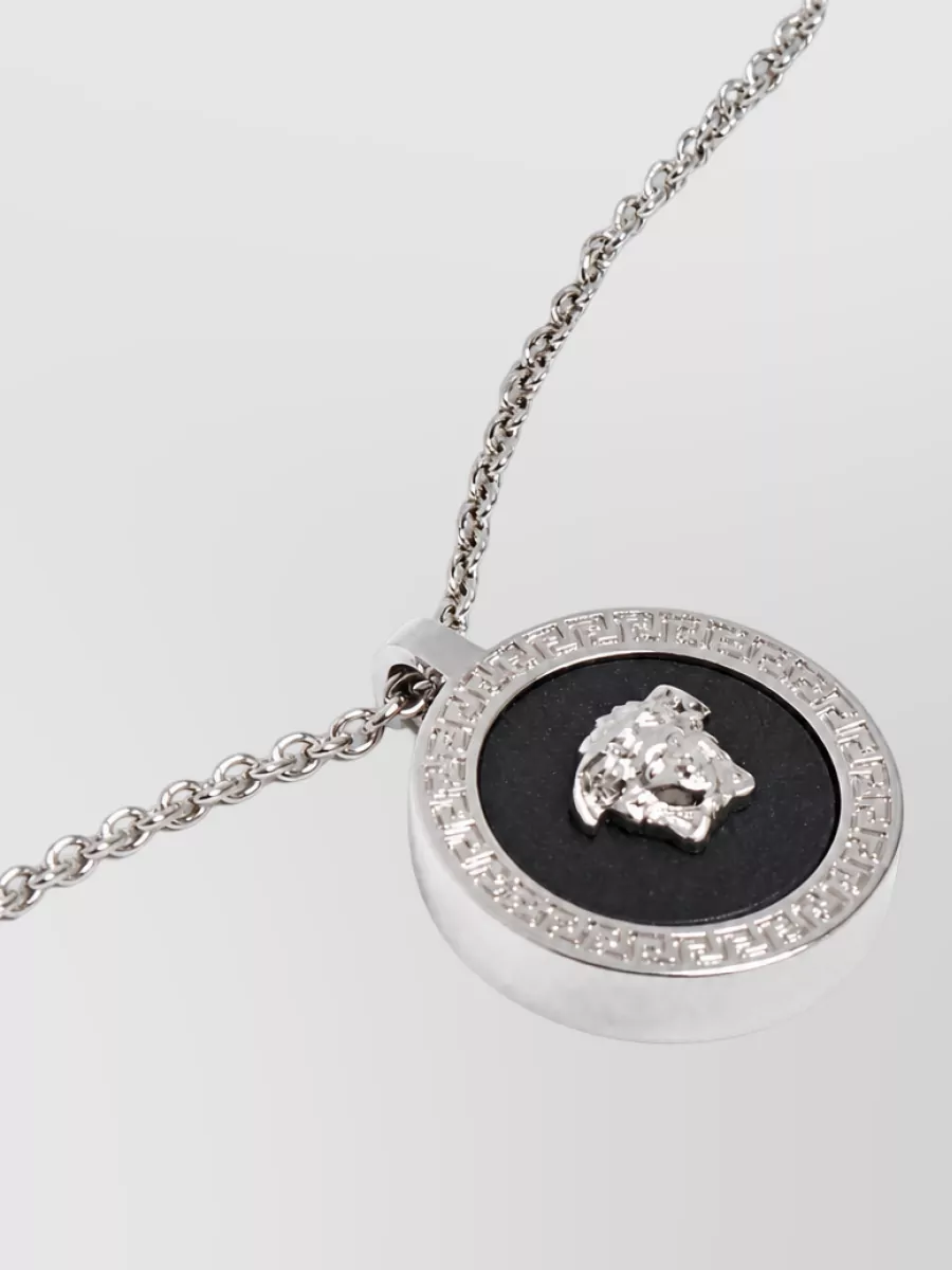 Versace Brass Medusa Necklace
