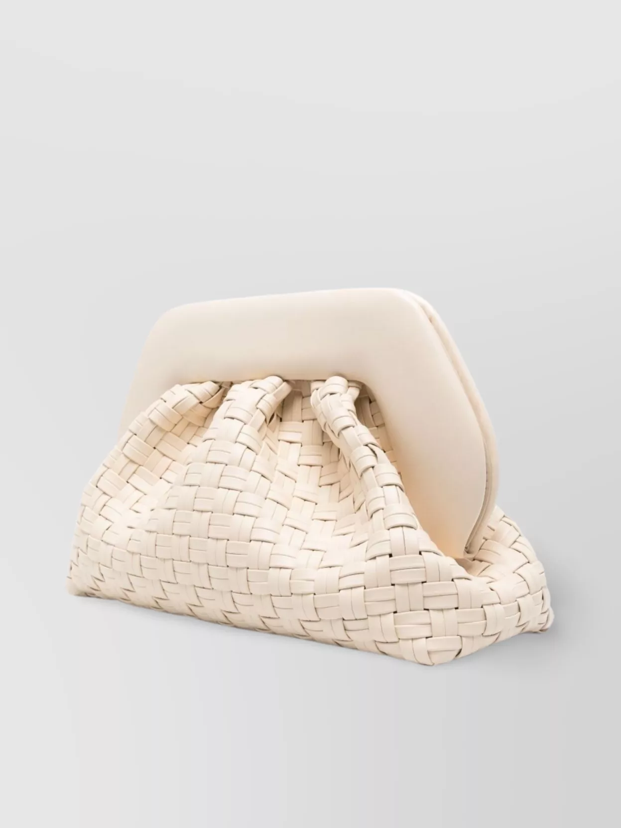 Themoiré Micro Weaved Tia Clutch Bag