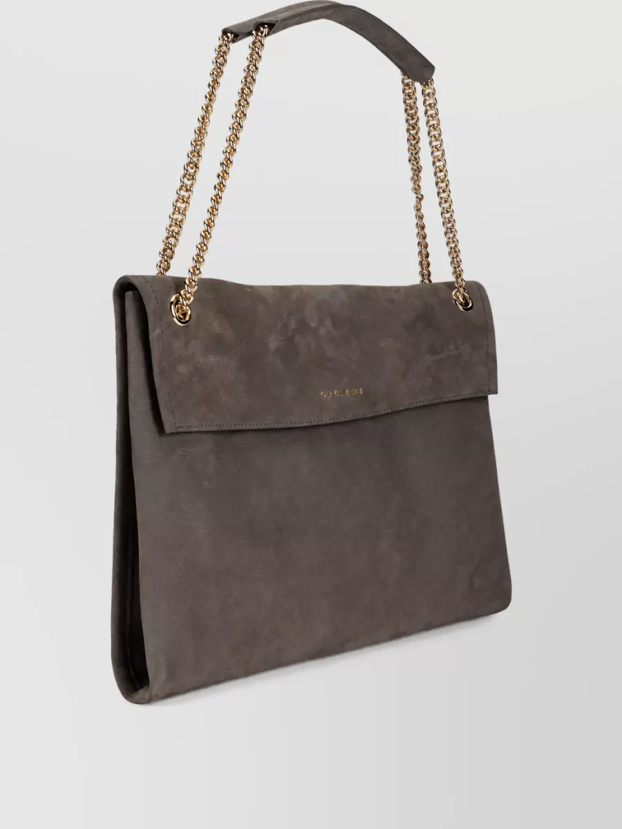 Orciani leather shoulder bag