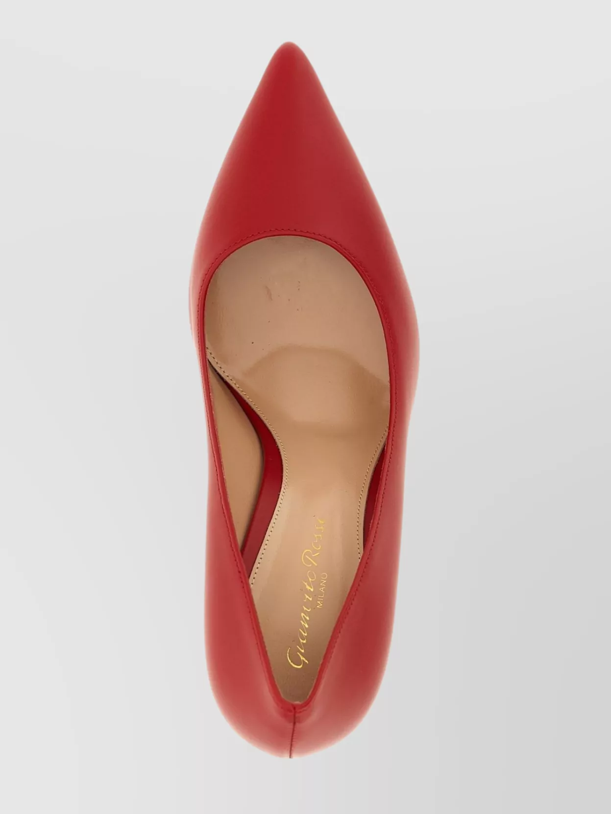 Gianvito Rossi Pointed Toe Stiletto Heel Pumps In Red