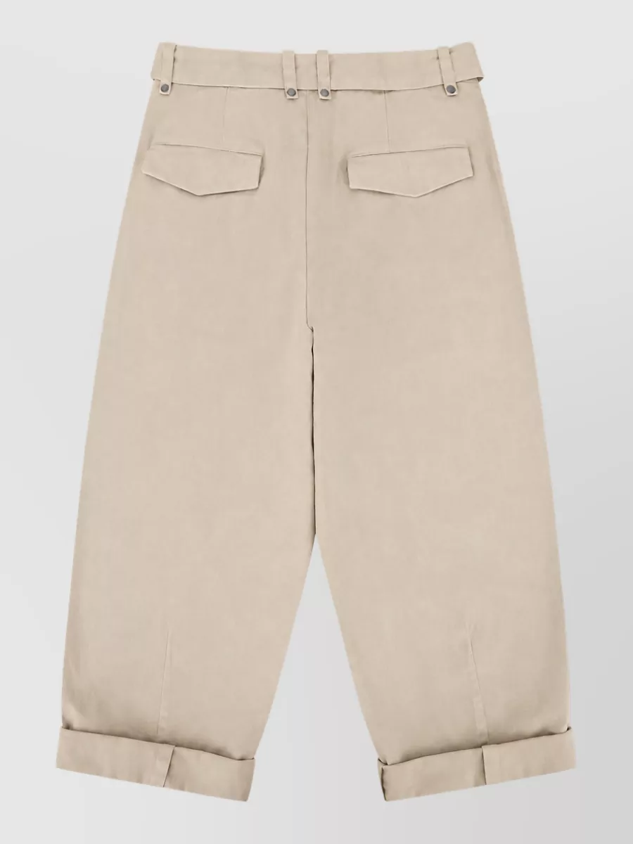 Entire Studios Cotton Wide-Leg Trousers