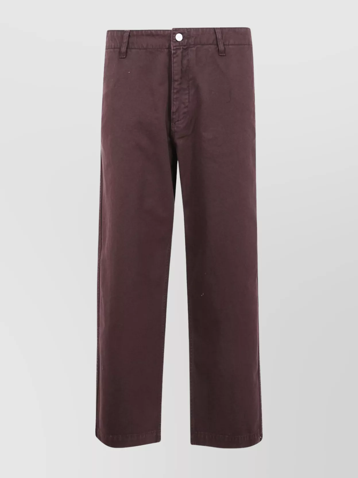 Emporio Armani Wide Leg Trousers With Side And Back Pockets