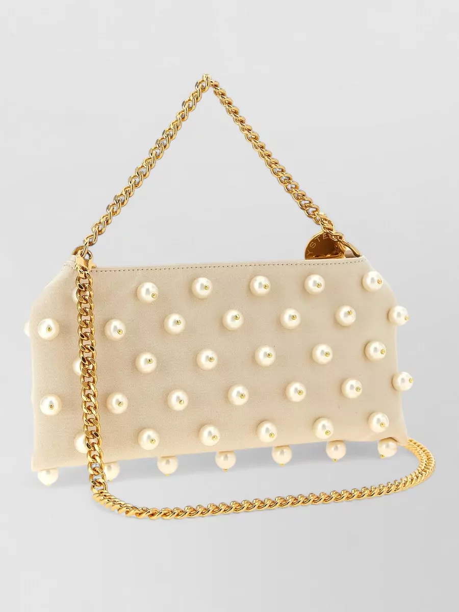 Stella Mccartney Falabella Mini Satin Shoulder Bag