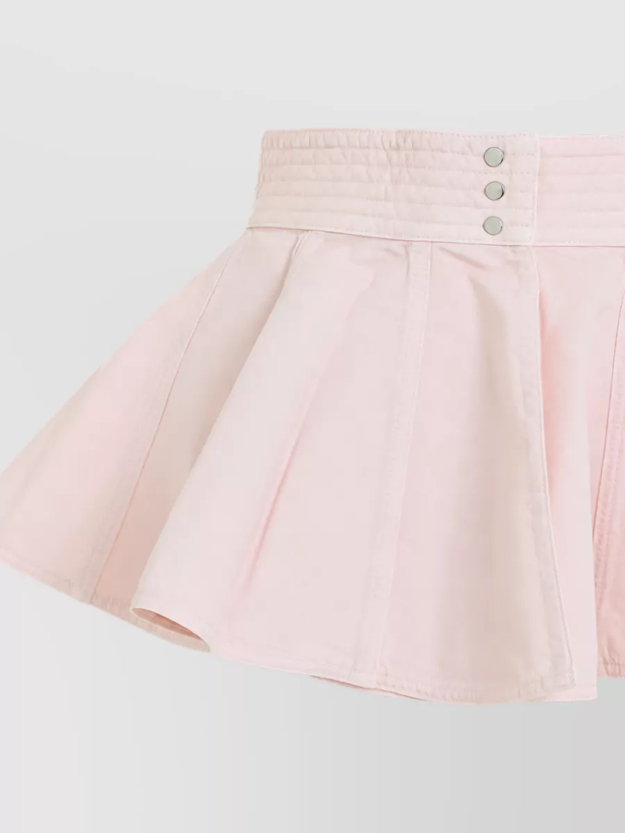 Alaïa Denim Mini Skirt