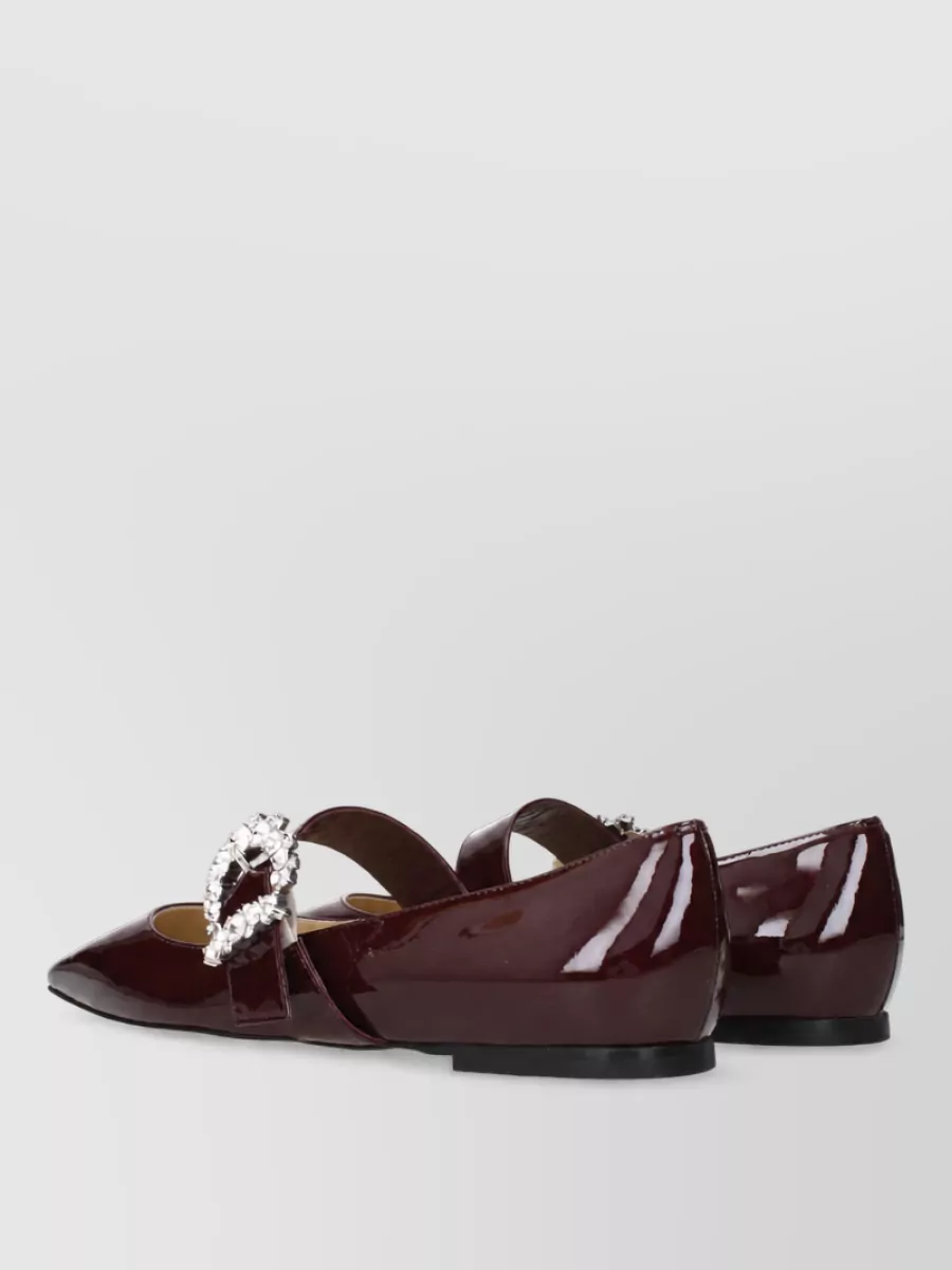 Jimmy Choo Patent Leather Ballerina Flats