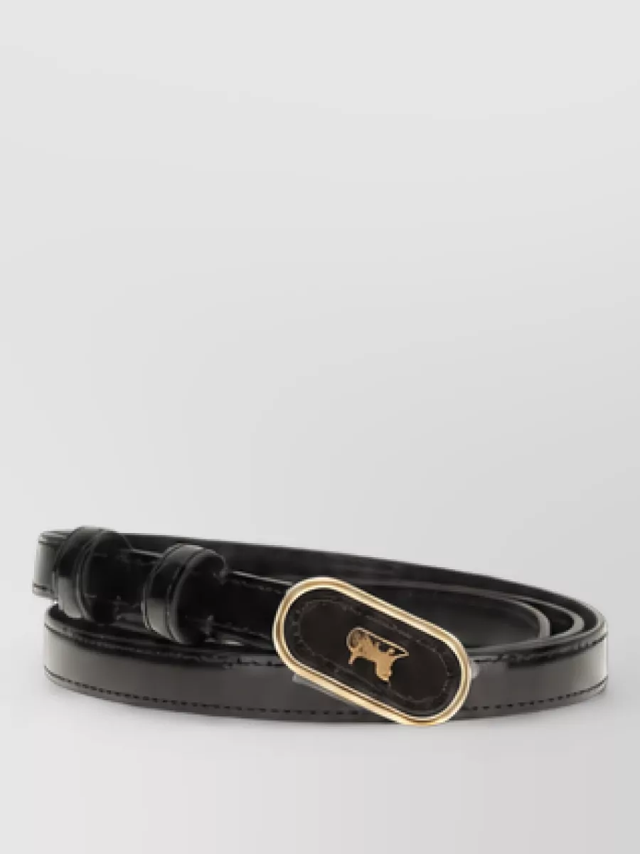 Celine leather belt
