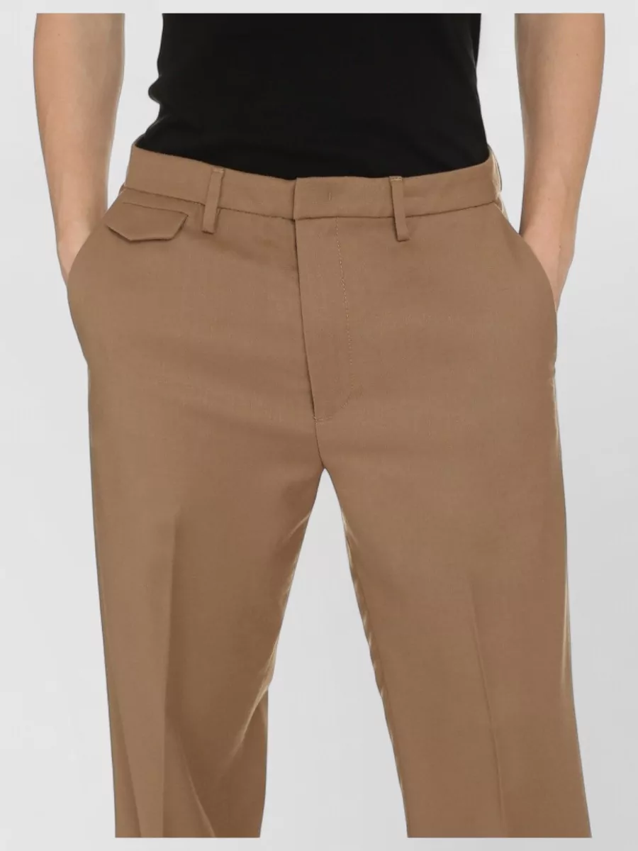 Dondup Virgin Wool Tailored Trousers