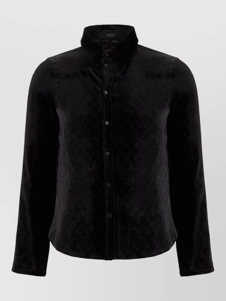 Gucci Velvet Shirt