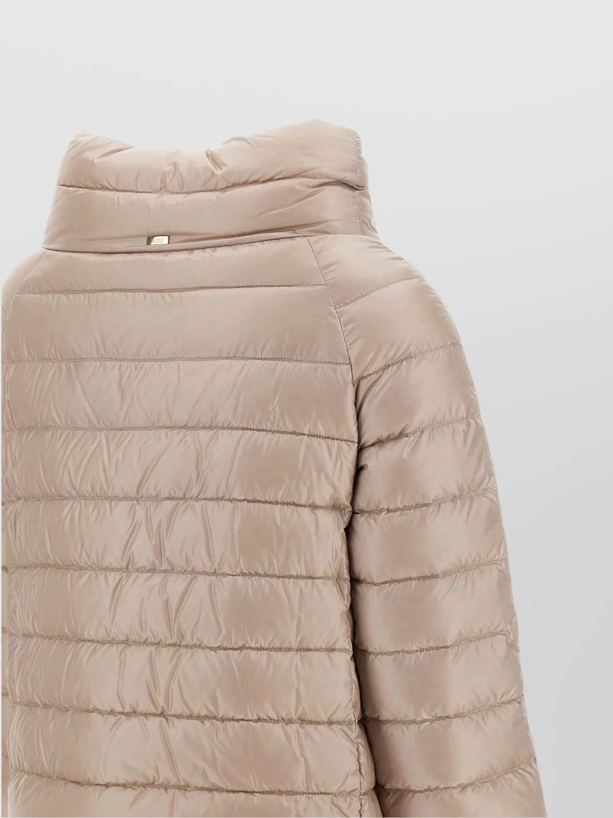 Herno Bell-Shaped Down Jacket Featuring Pockets
