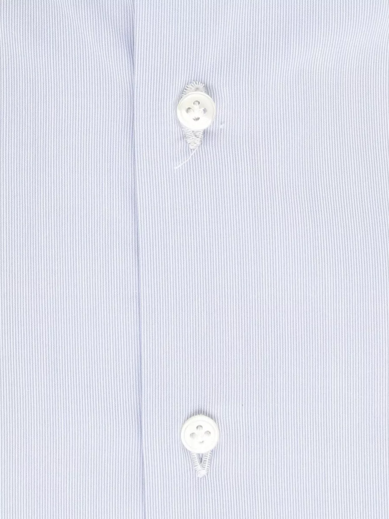 Fay Striped Long Sleeve Shirt With Button Accents In Blue