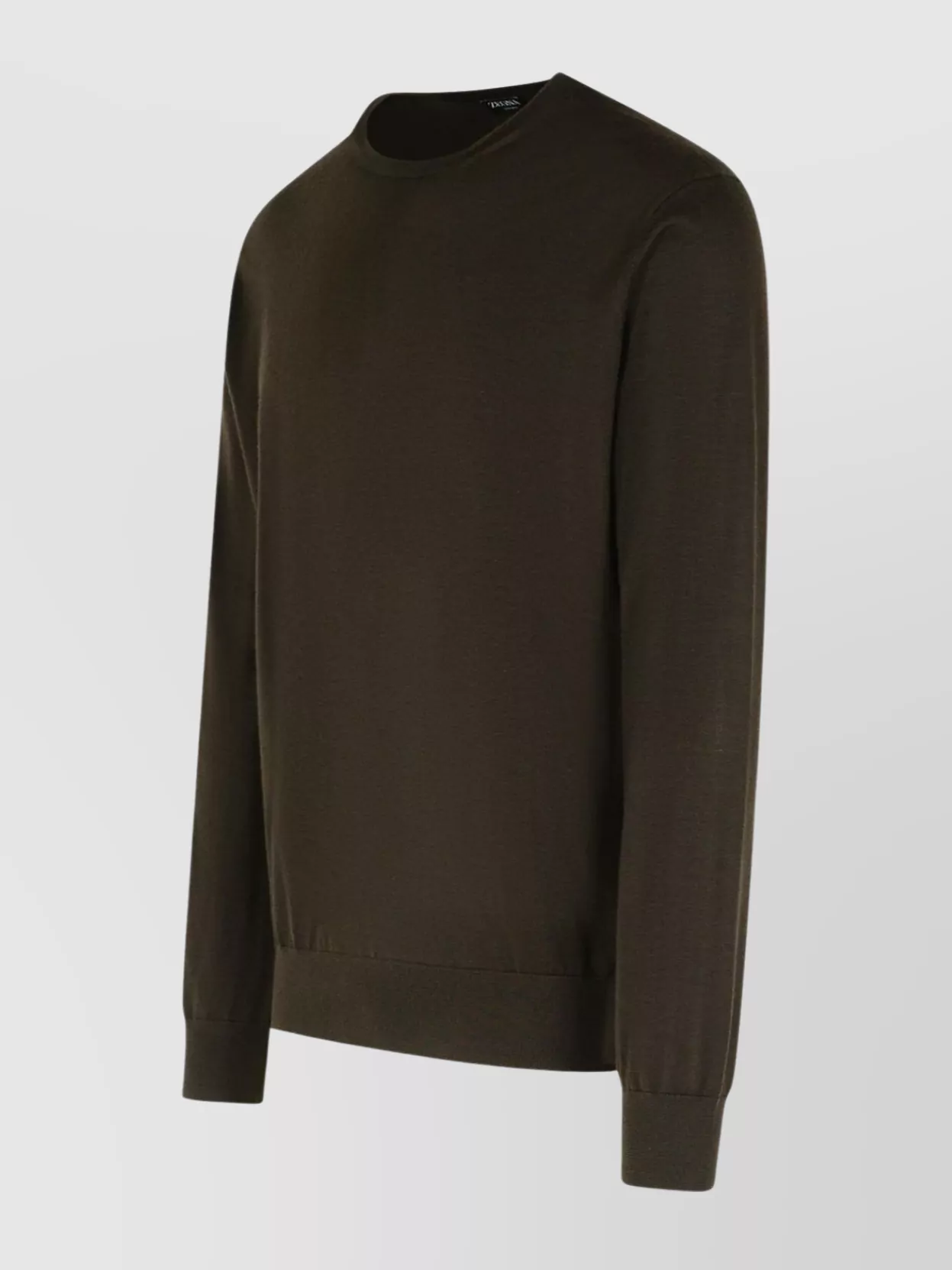Zegna Cashmere Blend Crew Neck Sweater