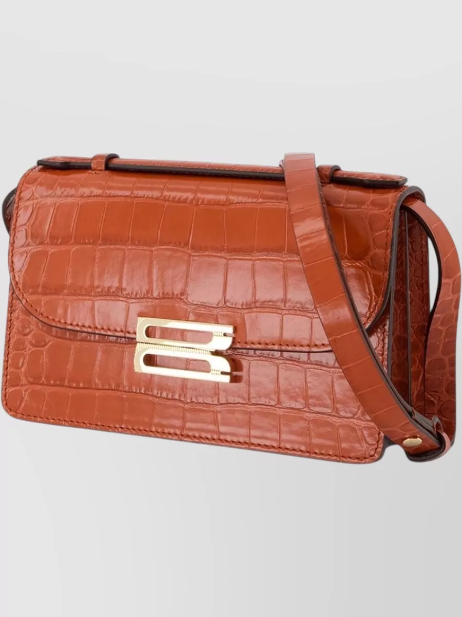 Victoria Beckham Dorian Mini Leather Clutch Bag