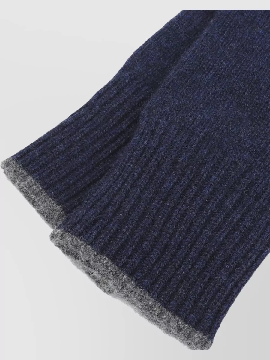 Brunello Cucinelli Ribbed Cashmere Gloves