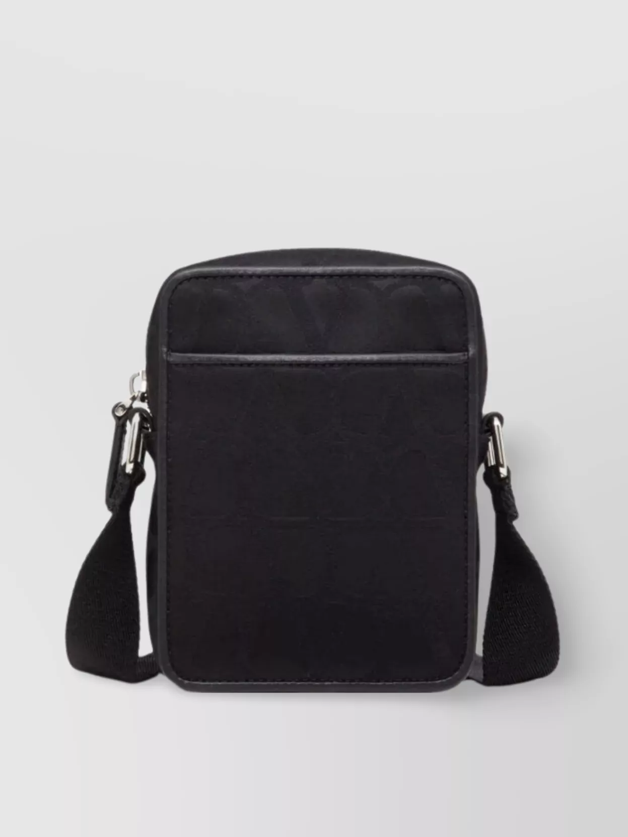 Shop Valentino Versatile Compact Shoulder Bag In Black