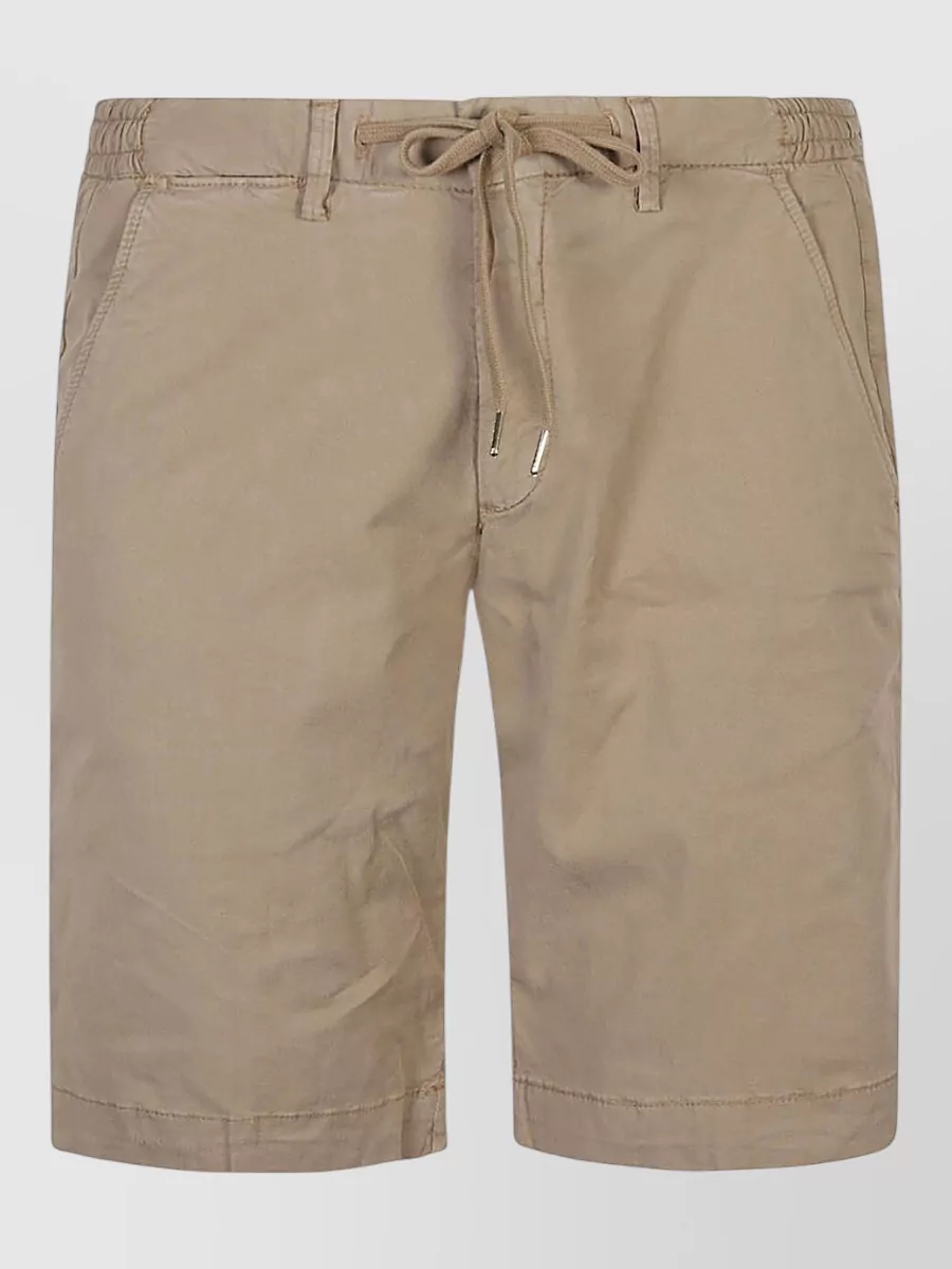 Briglia 1949 Drawstring chino shorts