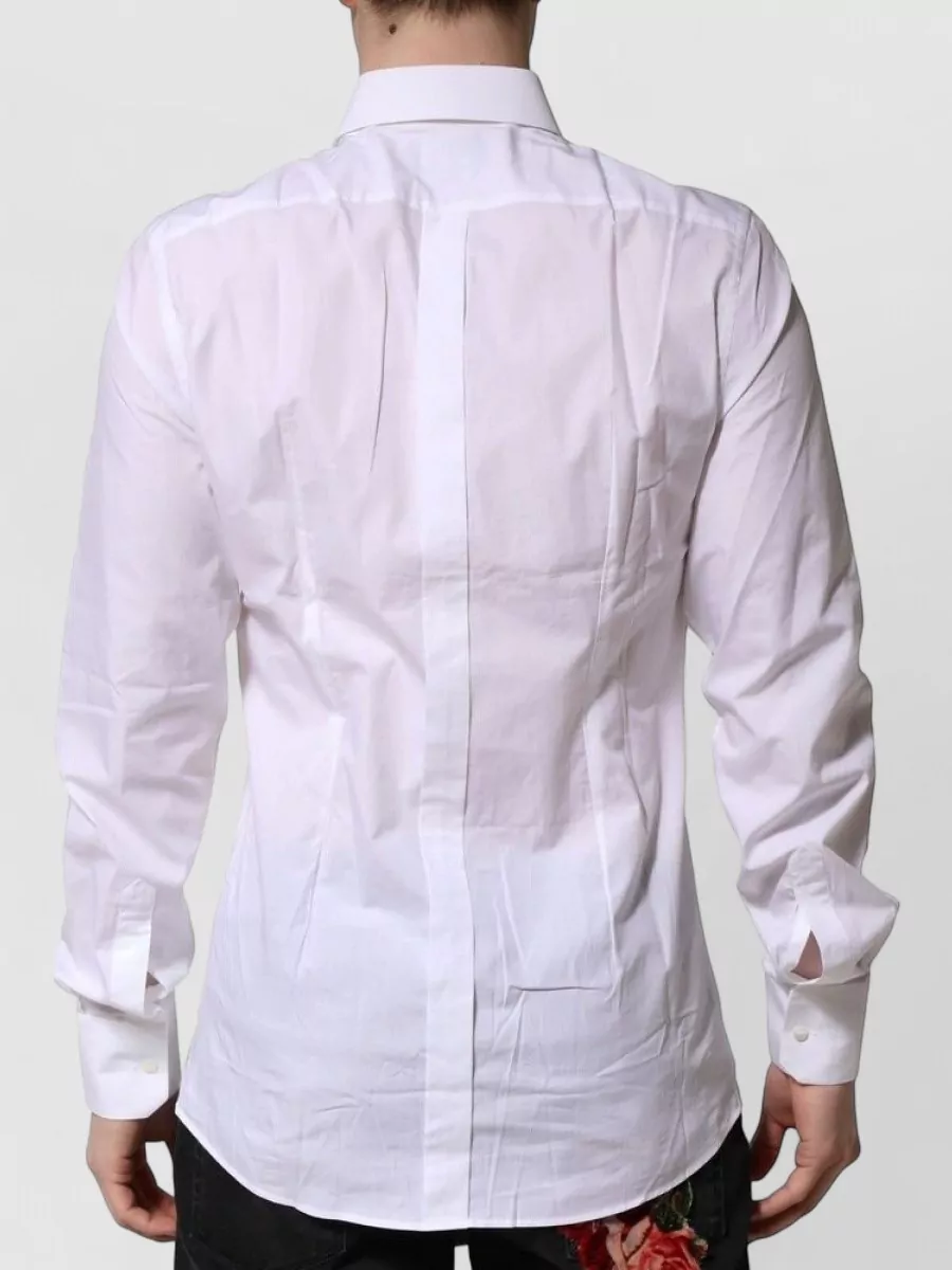Dolce&Gabbana Cotton Long-Sleeve Dress Shirt