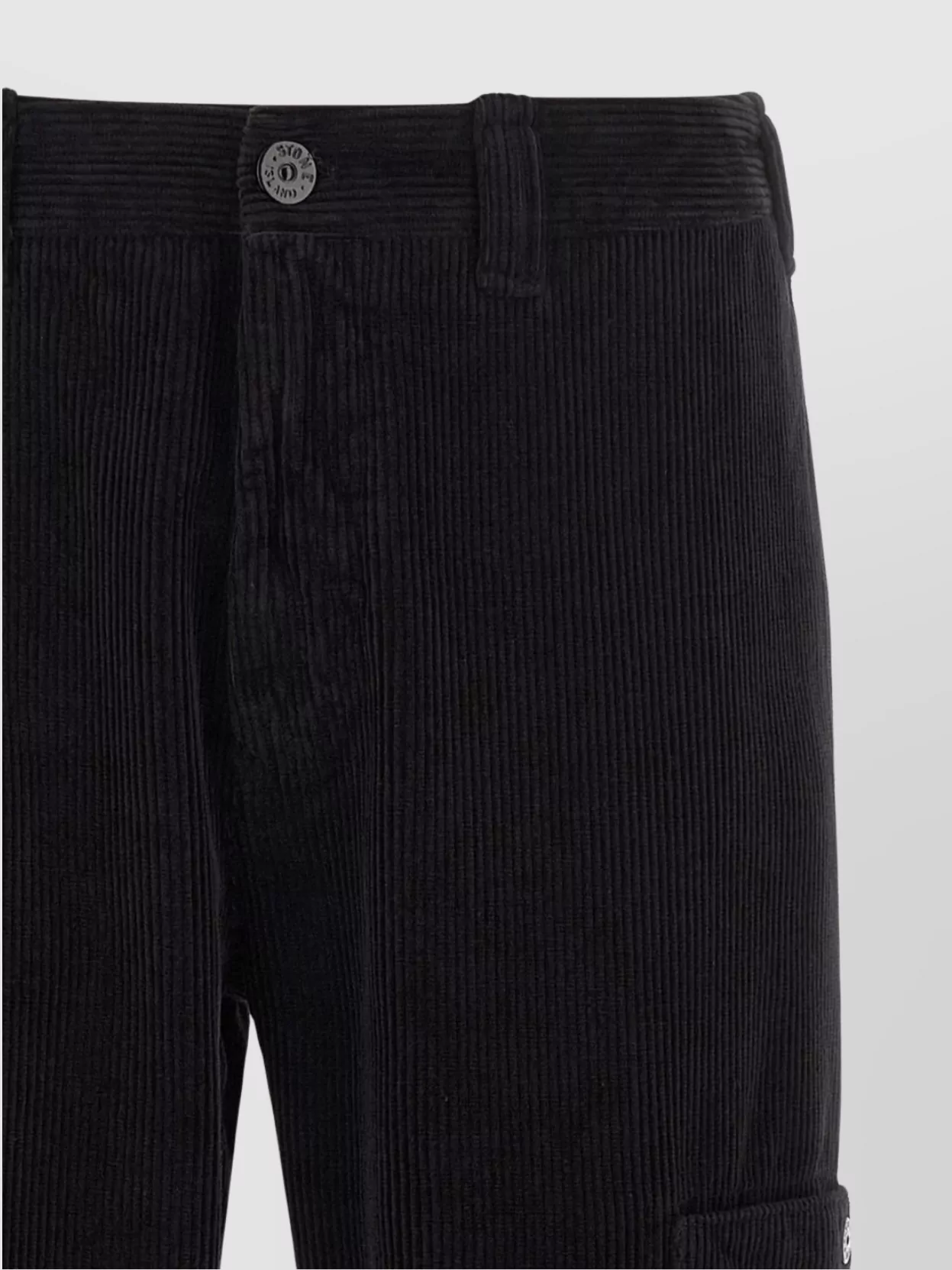 Stone Island Casual Corduroy Trousers And Pockets