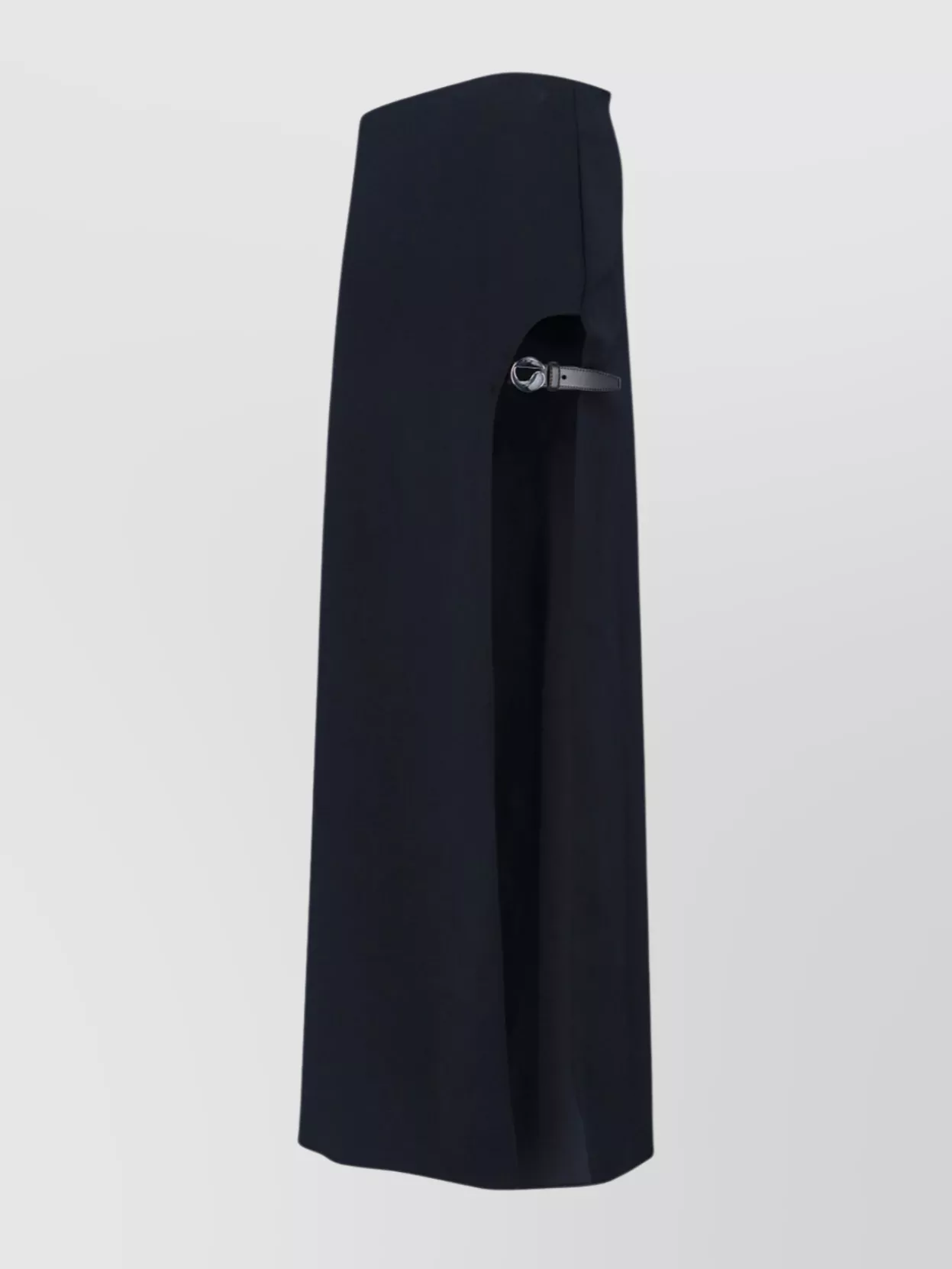 Coperni Midi Skirt With Side Slit And Buckle