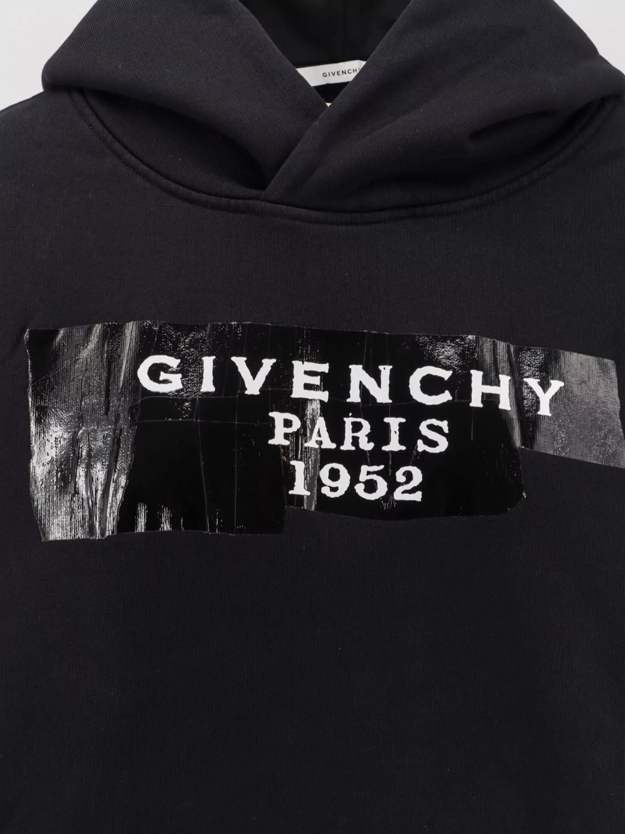 Givenchy Hooded Cotton Sweatshirt Featuring Kangaroo Pocket