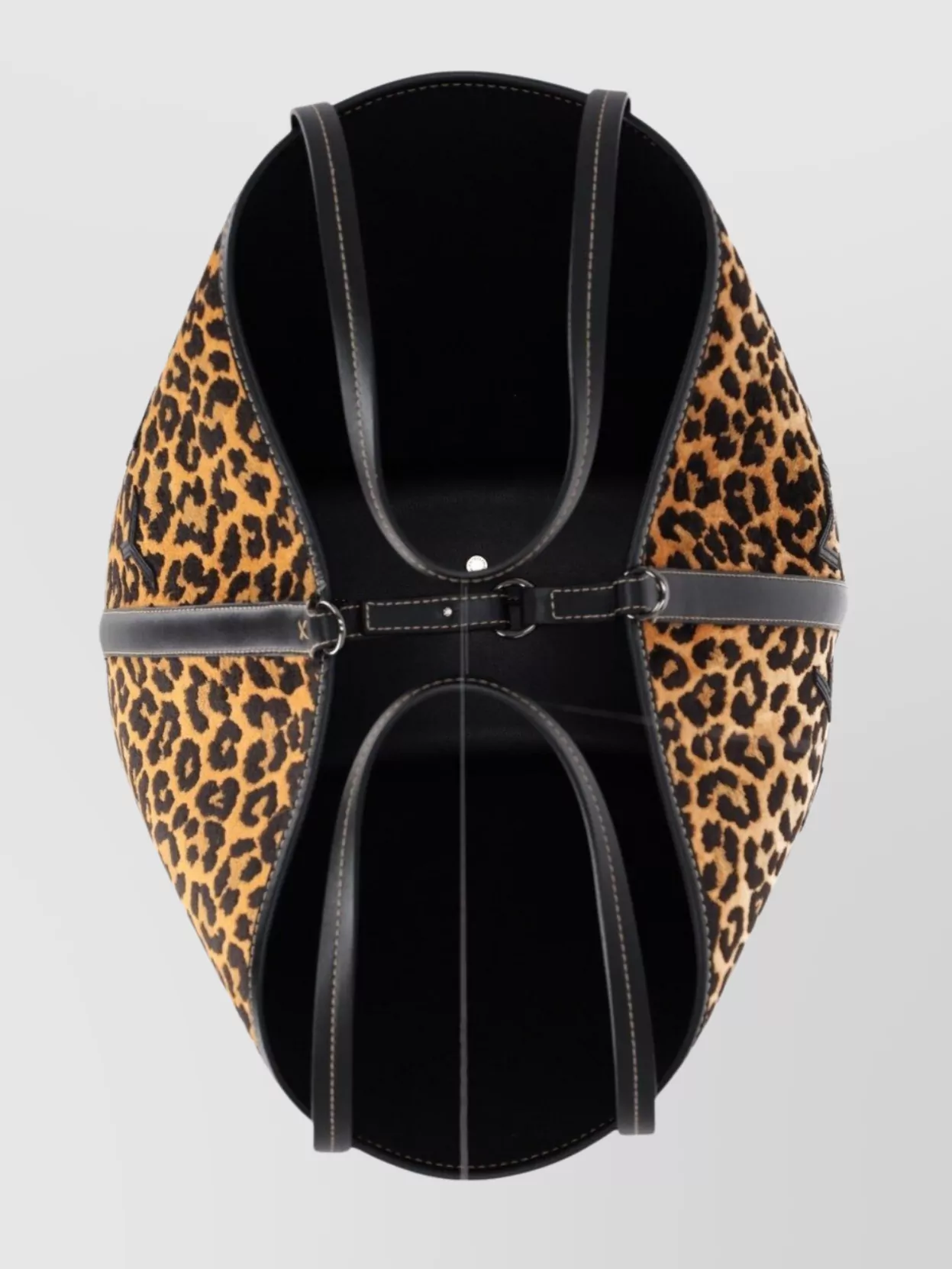 Stella Mccartney Animal Print Tote Bags With Dual Handles