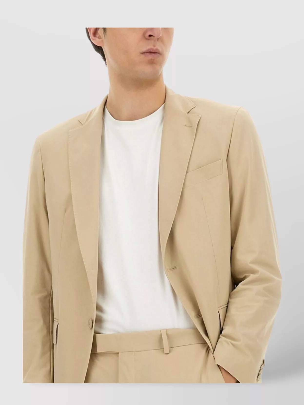 Boss Suit "P-Huge-2Pcs-J-Wg-251" Chest Pocket