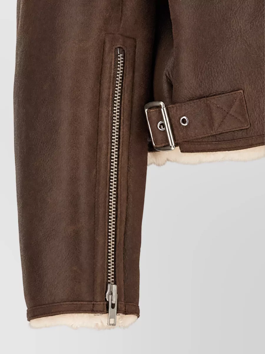 Co Leather Shearling Jacket
