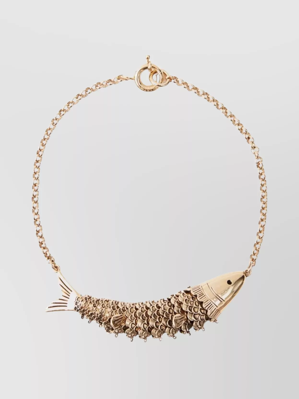 Isabel Marant Fish Chain Link Necklace