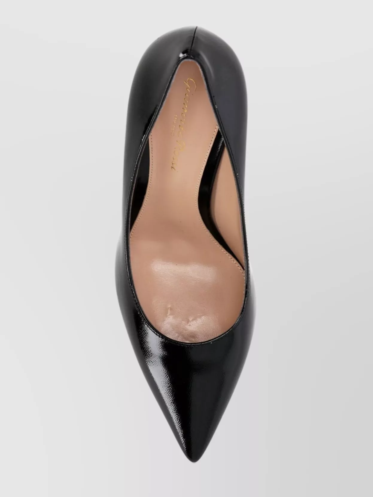 Shop Gianvito Rossi 85 Patent Leather Stiletto Pumps