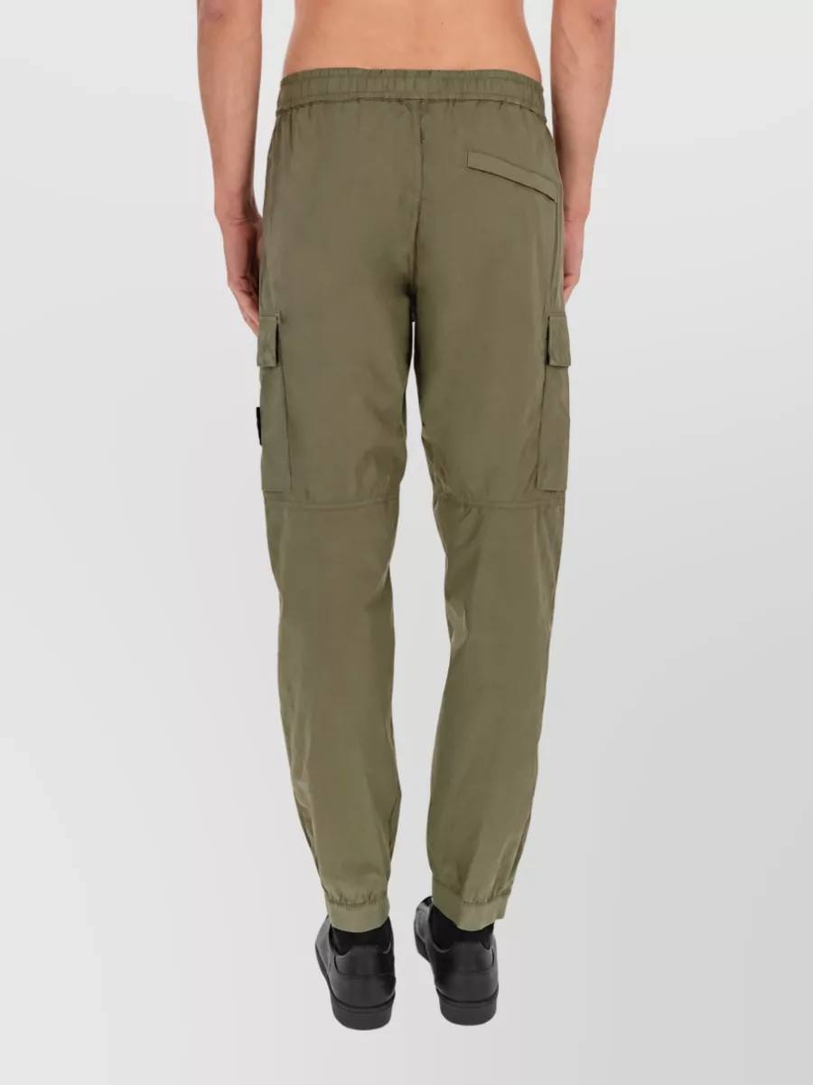 Stone Island Parachute Pants Cargo Style Ankle Cuffs