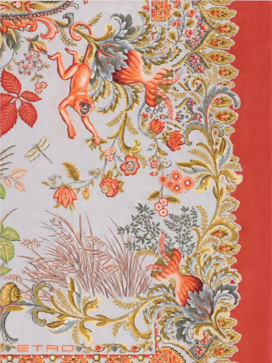 Etro silk scarf
