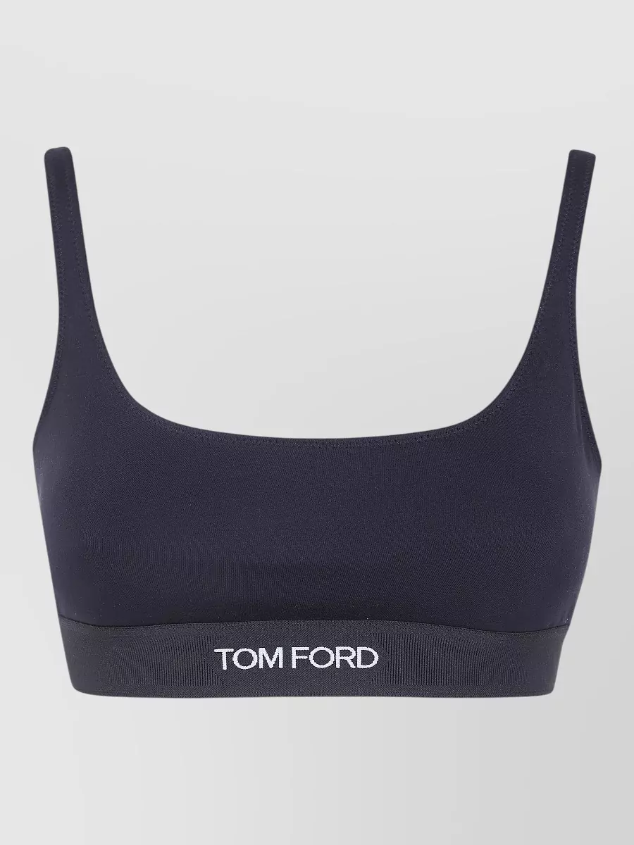 Tom Ford Modal Bralette Adjustable Straps Elastic Band Scoop