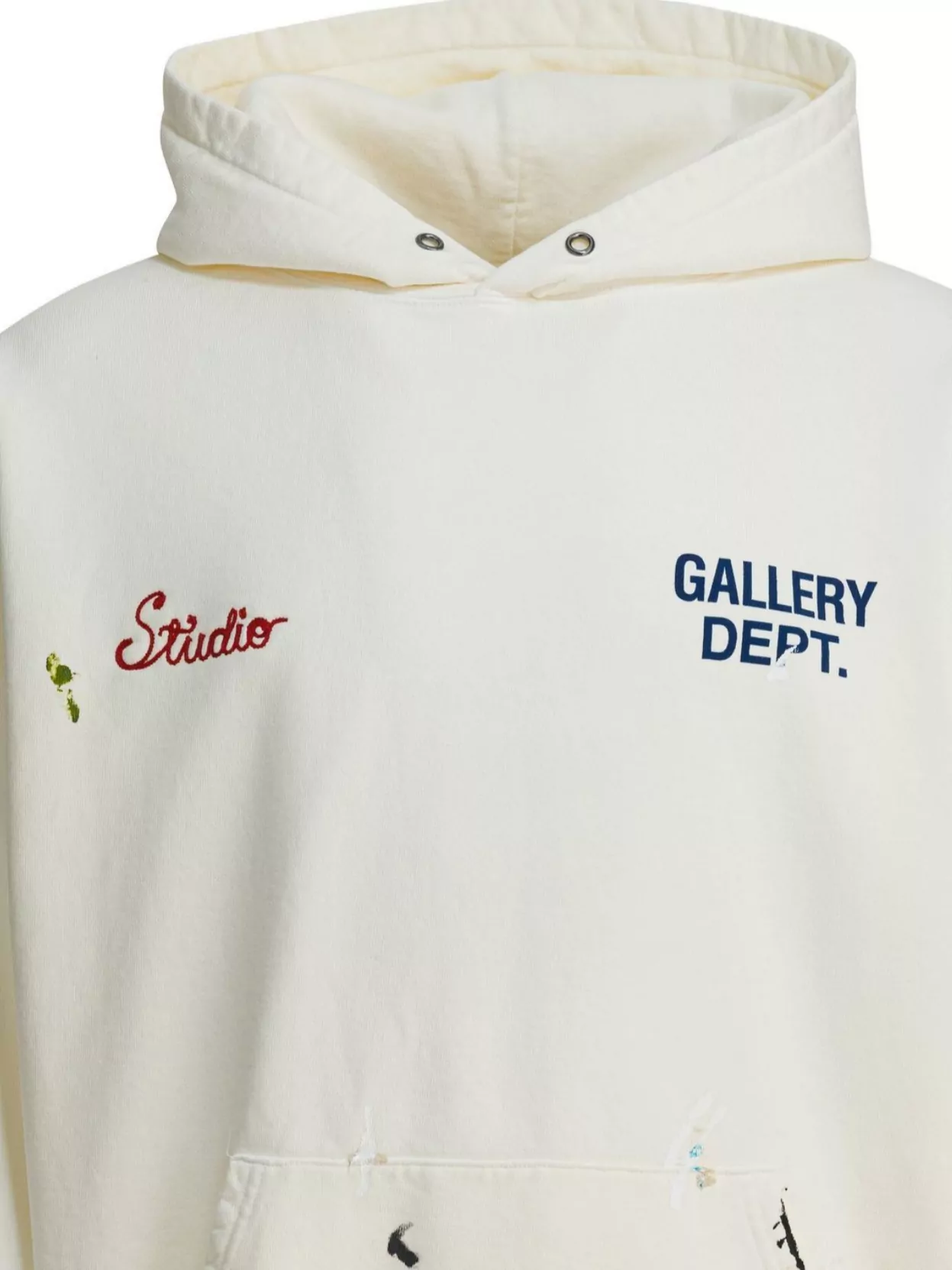 Gallery Dept. Graphic Print Hoodie Front Pocket