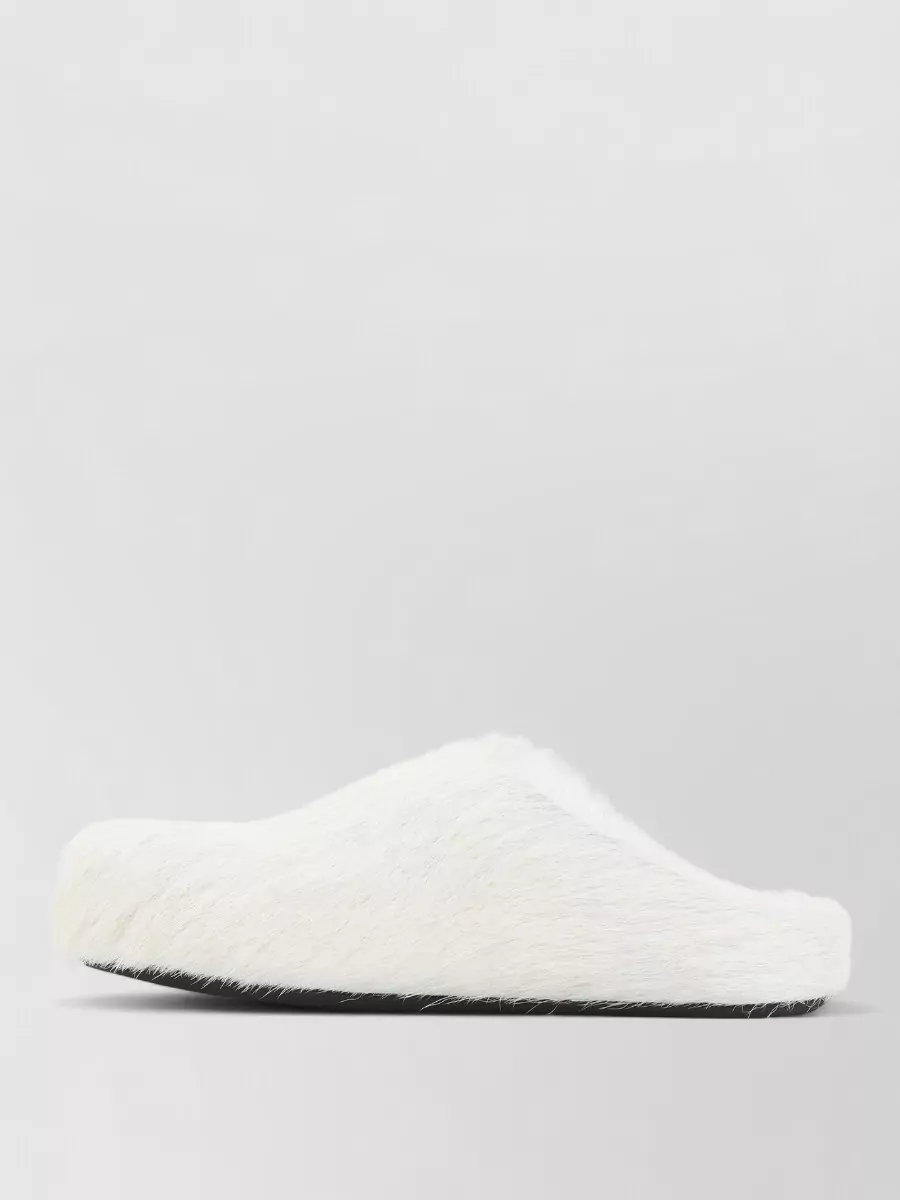 Marni Calf Hair Slippers