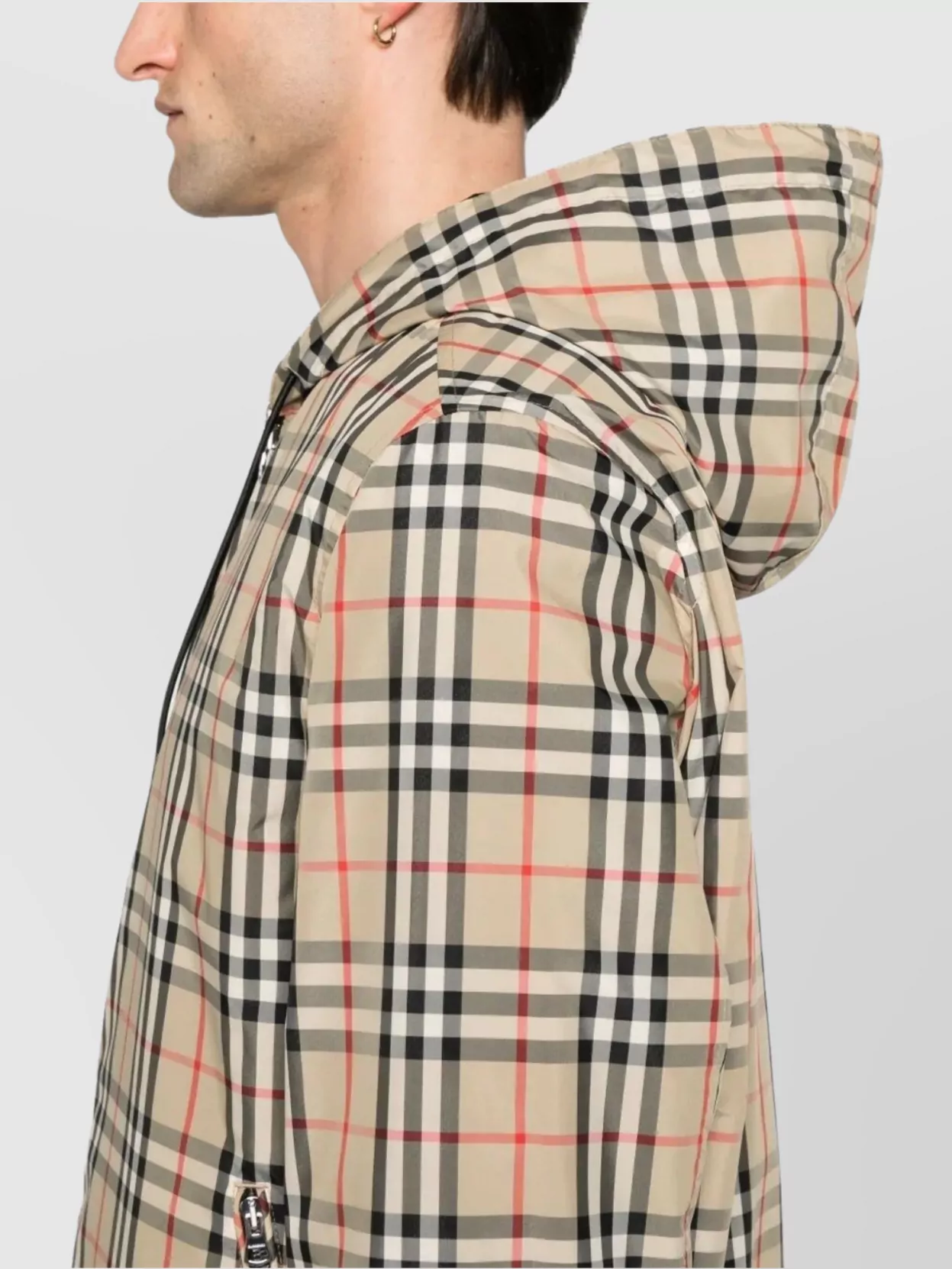 BURBERRY｜JACKETS (8Reversible Check Jacket (8105825)) Burberry Reversible Vintage Check Jacket Black Men's - SS22 - US