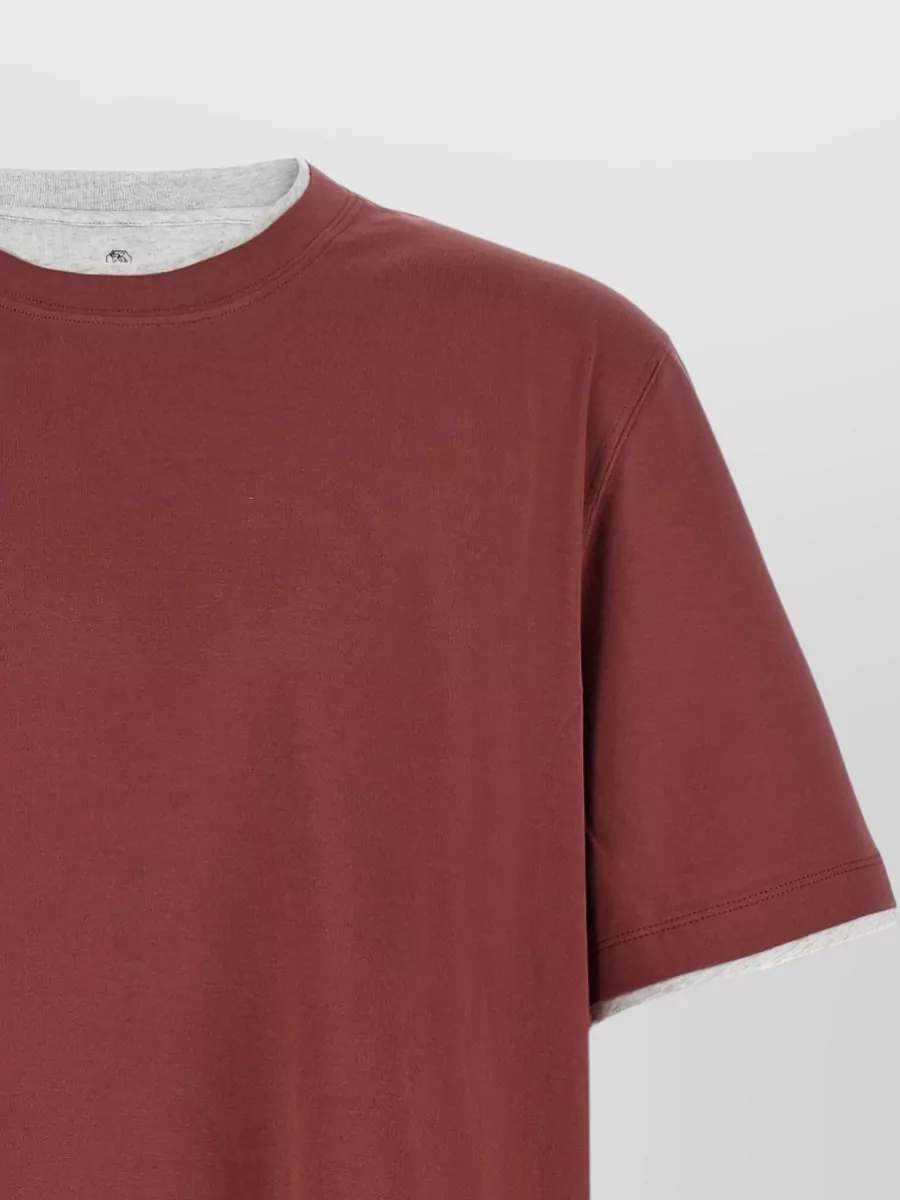 Brunello Cucinelli Cotton Regular-Fit Crew-Neck Short-Sleeve T-Shirt