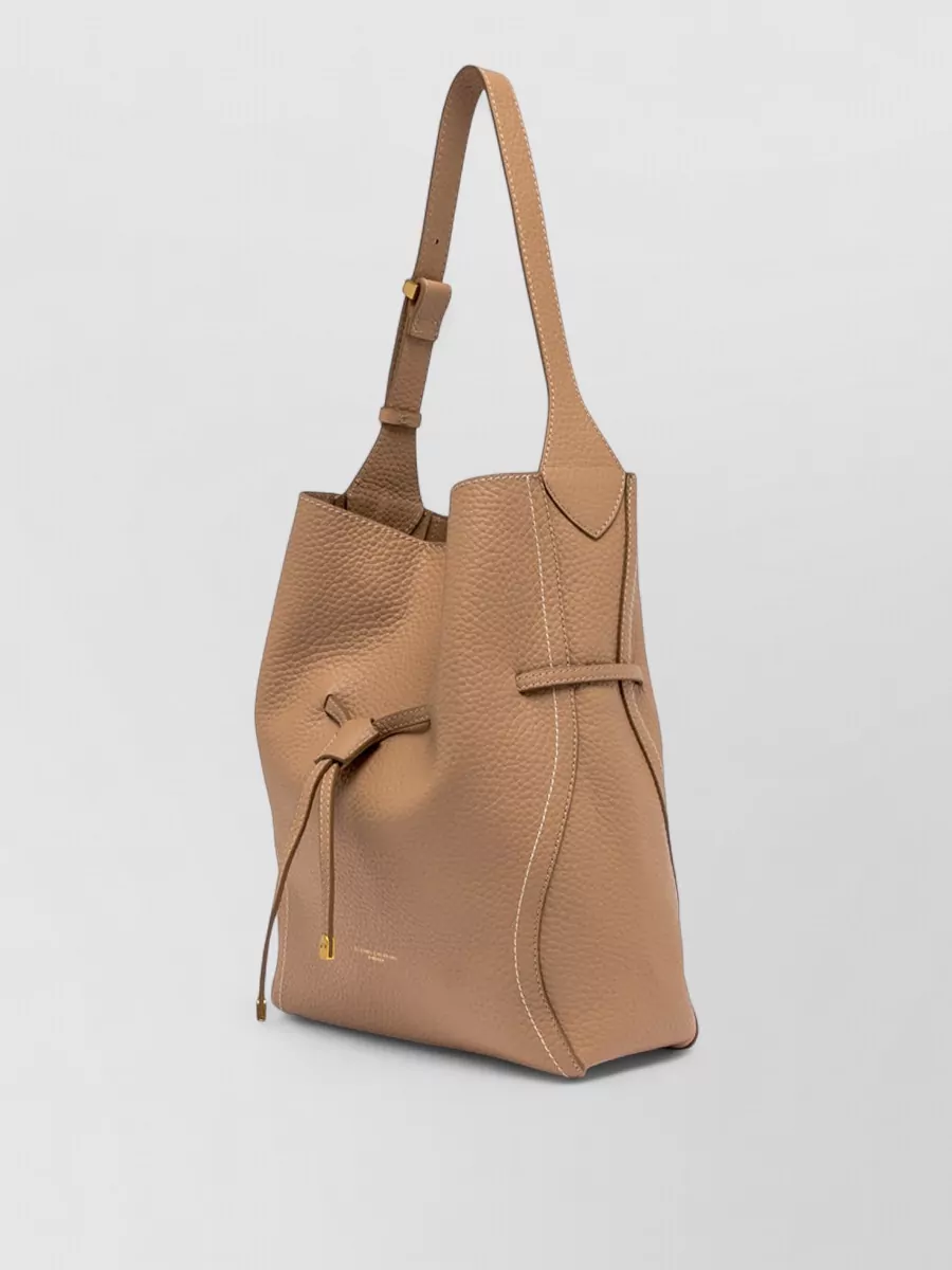 Gianni Chiarini Sienna Shoulder Bag Adjustable Strap Textured Finish