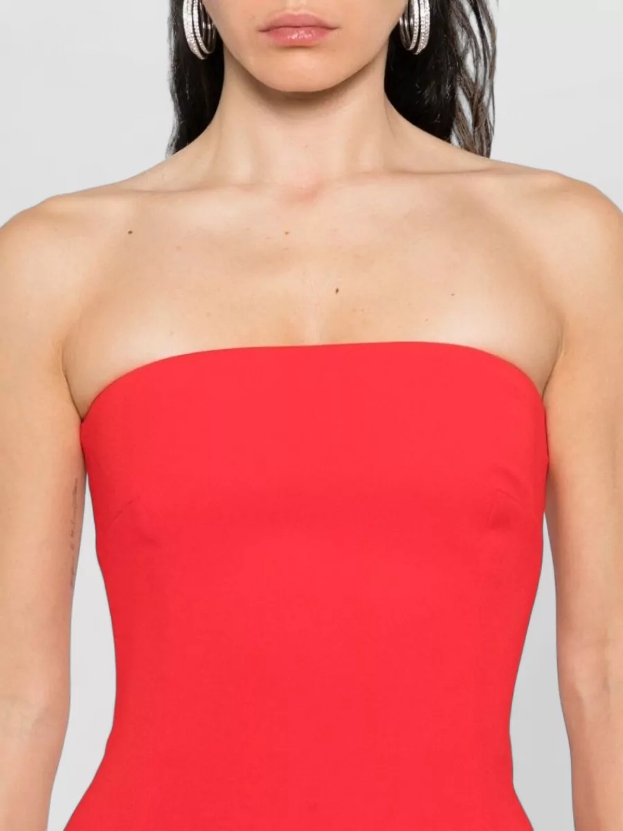 Solace London Strapless Maxi Dress