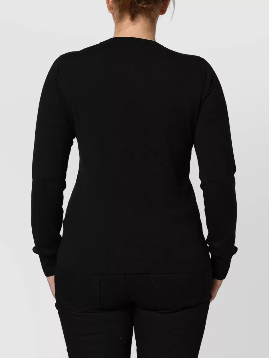 Dolce&Gabbana Wool Silk Crew Neck Sweater