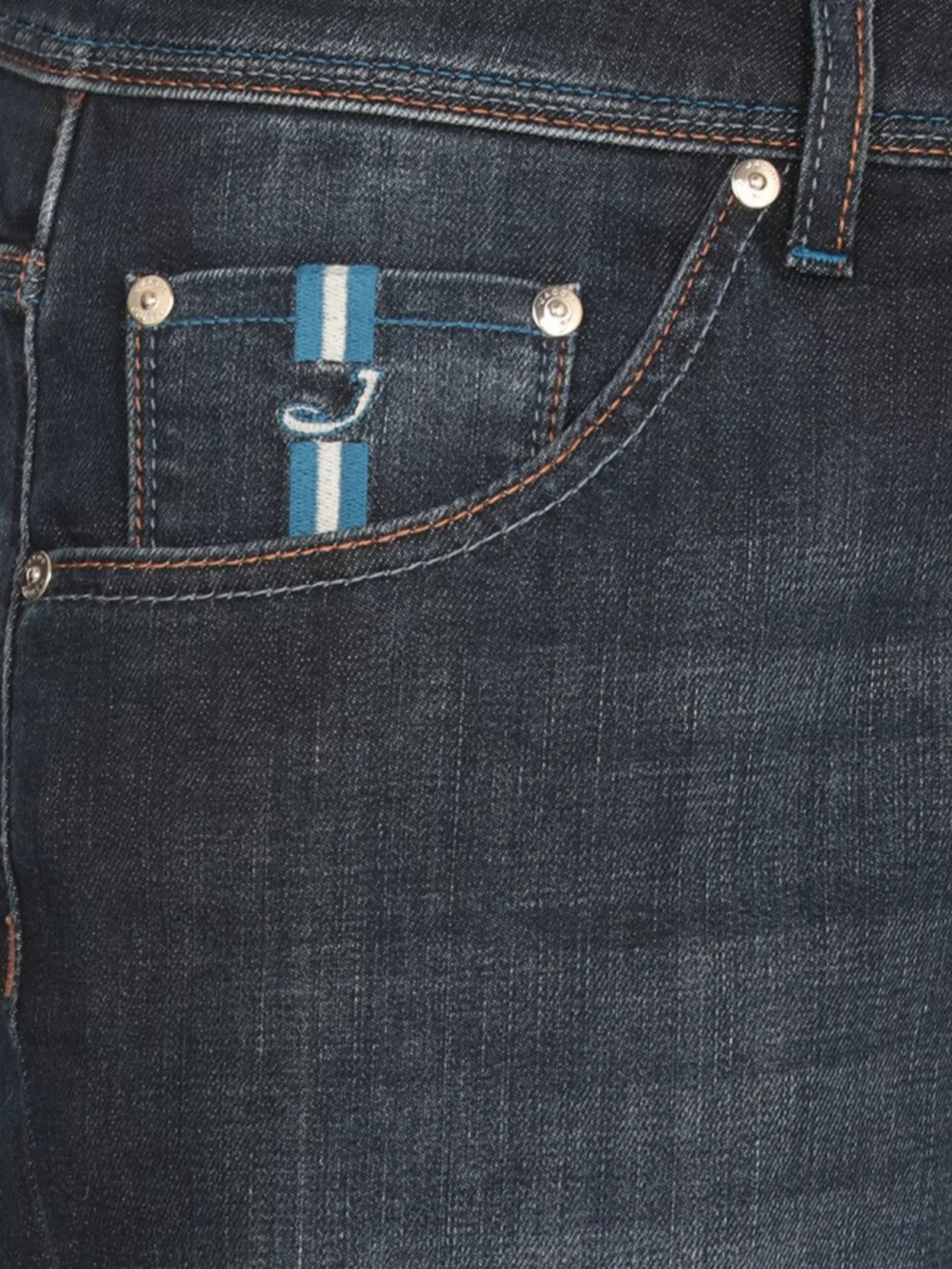 Jacob Cohen Straight Cotton Jeans Belt Loops