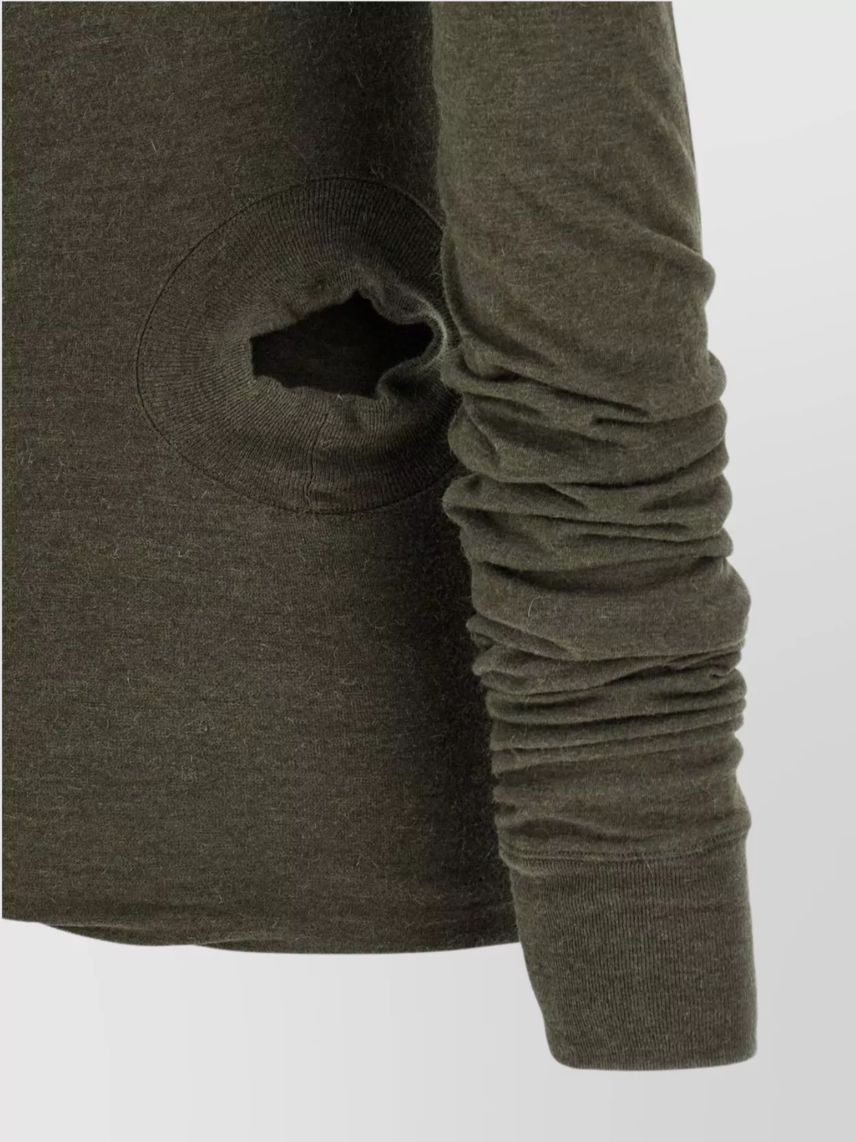 Rick Owens 'Hollywood Banana' T-Shirt Featuring Cut-Out Detail
