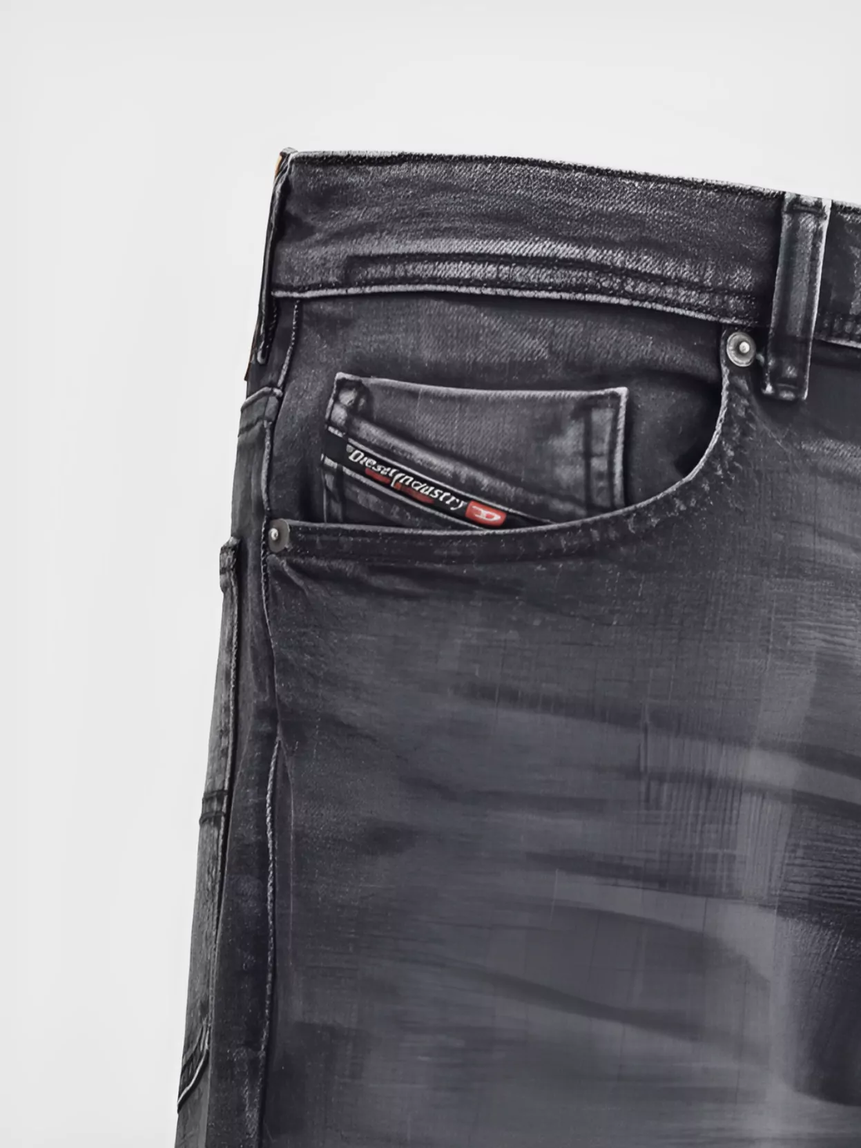 Diesel Ultimate Denim Jeans Faded Effect