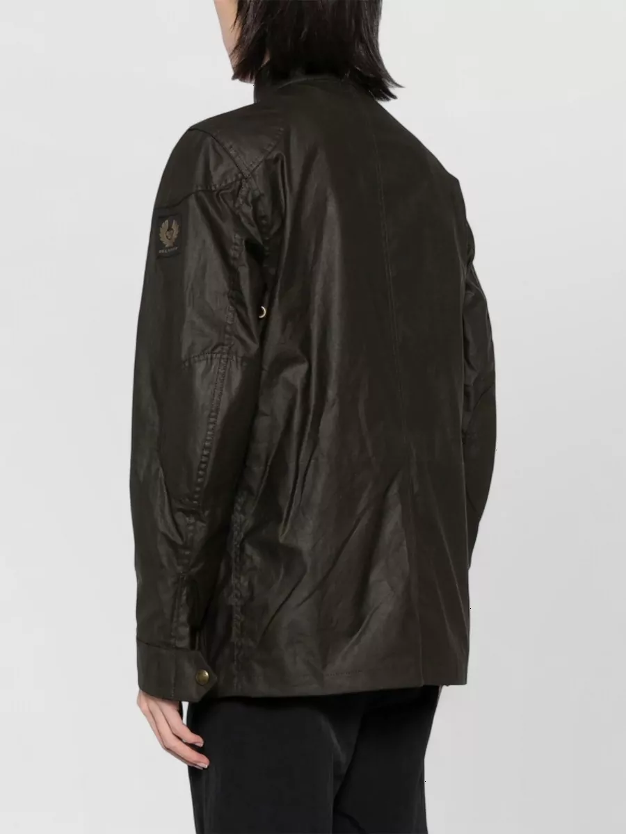 Belstaff Waxed Cotton Single-Breasted Jacket
