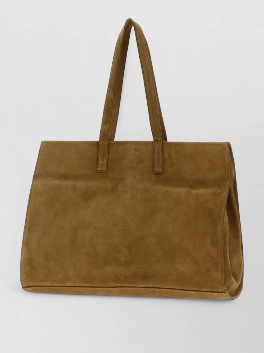 Gimaguas Suede Maxi Tote Bag
